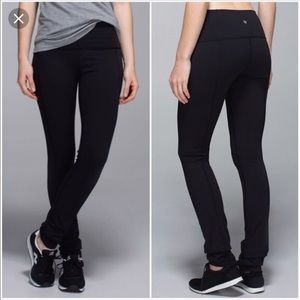 Lululemon High Waist Straight Leg Groove ii